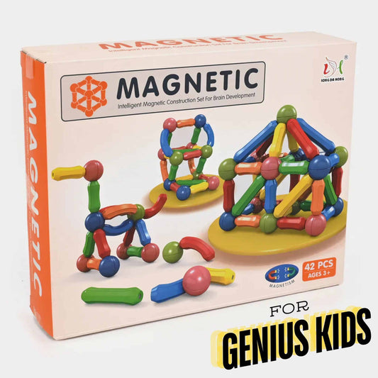 Magnetic Stick and Balls | Intelligent Magnetic Construction Set for Brain Development
